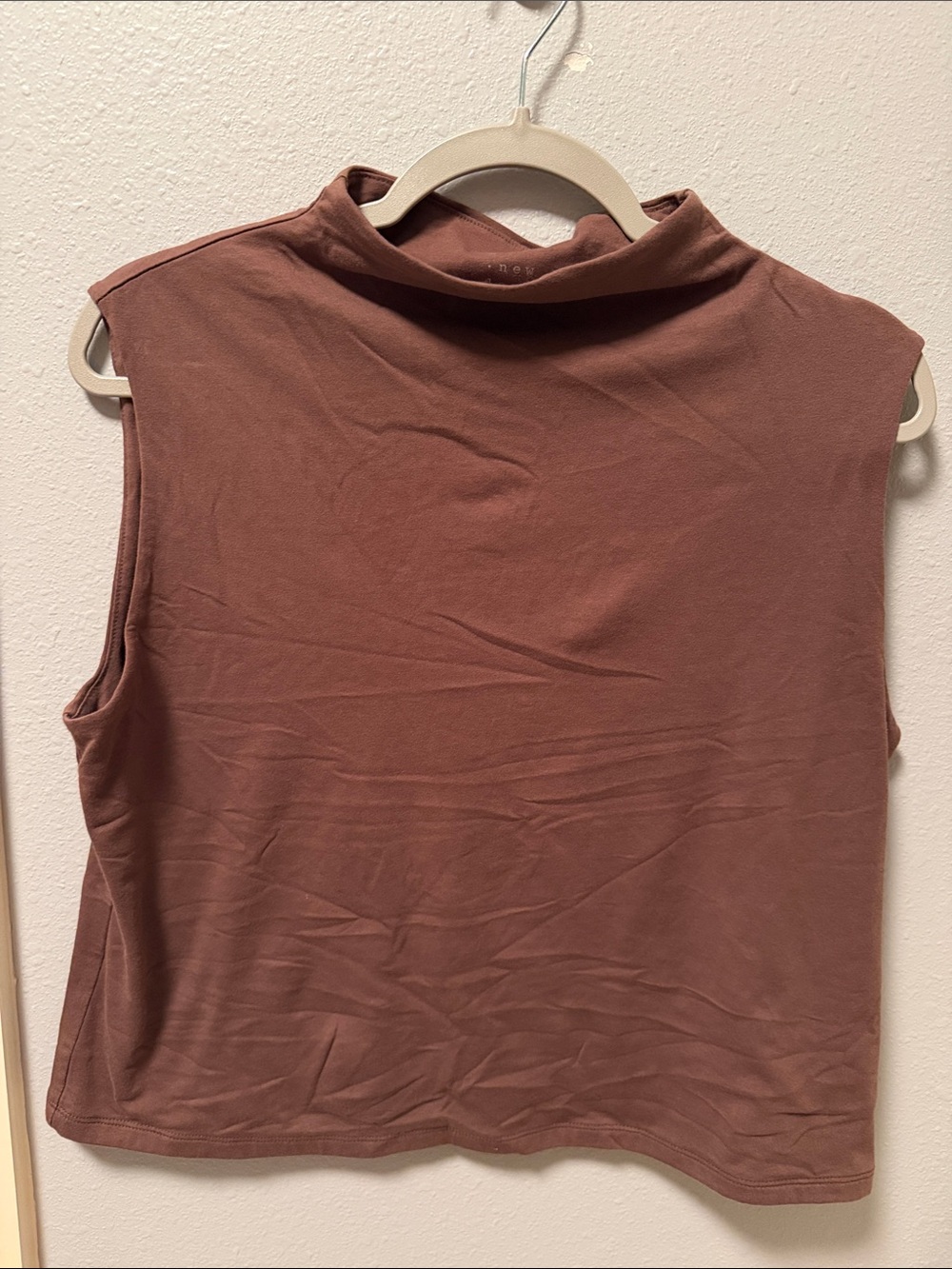a new day Sleeveless Mock Neck Tank - Mauve